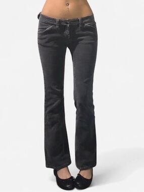 Y2K Union Bay Gray Low-Rise Bootcut Jeans